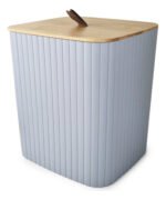 Set X 7 Piezas Accesorios Para Baño Bambu Otten Gris - Imagen 4