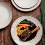 Plato Playo Porcelana Tramontina Rustico Marron 25 Cm - Imagen 6