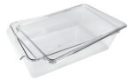 Organizador Contenedor Acrilico Apilable Para Heladera Color Transparente