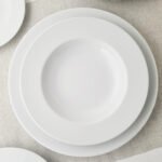 PLATO HONDO PORCELANA ELENA 23 CM BLANCO TRAMONTINA - Imagen 9