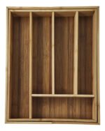 CUBIERTERO EXTENSIBLE MADERA BAMBU 7 COMPARTIMIENTO OTTEN - Imagen 5