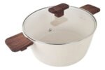 Cacerola Aluminio Inducción Otten Nórdica 24 Cm Beige - Imagen 2