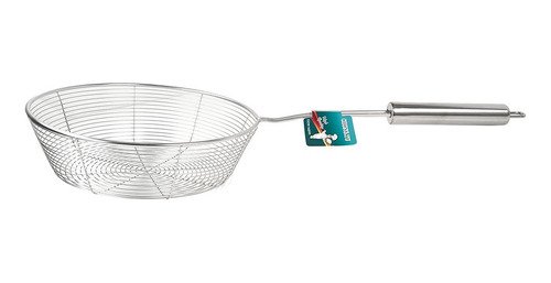 D_835229-MLA69834631307_062023-O Colador Canasto De Acero Inoxidable Con Mango 15 Cm - Imagen 1