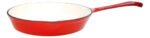 Sarten Hierro Fundido Enlozado 26 Cm Rojo