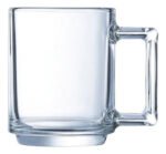 Set x6 Taza Bonne Heure 220ml Luminarc  Vidrio Templado