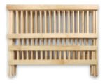 Secaplatos Escurridor De Madera Bambu 12 Platos Color Marrón - Imagen 3