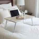Mesa Bandeja De Cama Plegable Para Notebook Tablet Otten Beige - Imagen 7