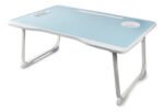 Mesa Bandeja De Cama Plegable Para Notebook Tablet Otten Celeste - Imagen 3