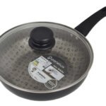 Wok Antiadherente C/ Tapa Panelux Maximum 24 Cm Negro