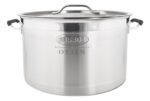 Olla Gastronómica Baja Acero Inoxidable Otten María 32 Lts