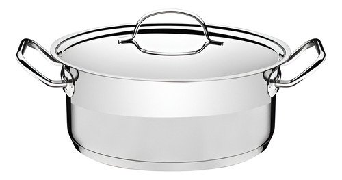 D_858748-MLA93082707006_092025-O TRAMONTINA PROFESSIONAL CACEROLA AC. INOX. C/ASA 24cm - 4,7L 62623/240 - Imagen 1
