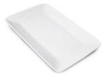 Plato Playo Rectangular Schmidt Porcelana 23 Cm Blanco