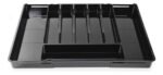 Cubiertero Extensible 8 Divisiones Organizador Otten Negro