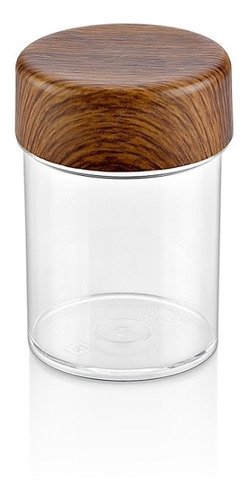D_865914-MLA48244519577_112021-O Tarro Evelin Calidad Premium 200 Ml Marrón - Imagen 1