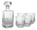 Set X 5 Piezas Para Whisky Vasos Y Licorera Otten 750 Ml - 3004-2002-5