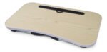 Mesa Bandeja Cama Curva Patas Plegable Notebook Tablet Otten - Marrón Claro - Imagen 3