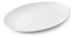 Bandeja Oval Porcelana Tramontina Sophia 32 X 25 Cm Blanco