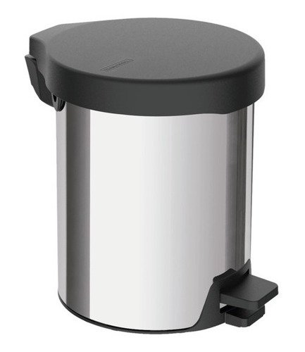D_876608-MLA54981857243_052023-O TRAMONTINA CESTO P/BASURA AC. INOX. C/T.5 LTS - Imagen 1