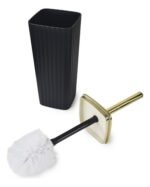 Set X 6 Piezas Accesorios Para Baño Otten Negro/dorado - Imagen 4