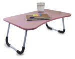 Mesa Bandeja De Cama Plegable Curva Antideslizante Otten Rosa - Imagen 2