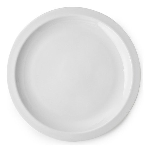 D_893137-MLA93488070235_092025-O Plato Playo Porcelana Tramontina Laura 25,4 Cm Blanco Laura - Imagen 1