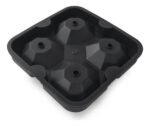 Cubetera Silicona Flexible Forma Diamante Bebidas Otten - Negro - Imagen 5