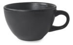 Set X 12 Taza C/plato Porcelana Corona Pluto Reactivo 242 Ml - Negro - Pluto Reactivo - Imagen 2