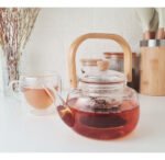 Tetera Vidrio Con Infusor Y Mango Bambú Otten 800 Ml - Marrón - Imagen 8