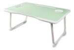 Mesa Bandeja De Cama Plegable Para Notebook Tablet Otten Verde Claro - Imagen 4