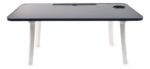 Mesa Bandeja Cama Plegable Patas Elefante Notebook Otten - Negro