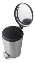 Cesto Tacho De Basura Acero Inoxidable A Pedal Otten 20 Lts Plateado - Imagen 5