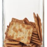 Frasco Hermético Cuadrado Vidrio Otten 1,7 Lts - Plateado
