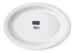 Fuente Bandeja Porcelana Oval Corona Actualite 33 Cm Blanco - Imagen 3