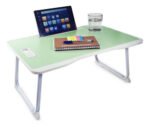 Mesa Bandeja De Cama Plegable Para Notebook Tablet Otten Verde Claro - Imagen 2