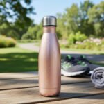 Botella Térmica Deportiva Acero Inoxidable Otten 500 Ml Color Rosa Metalizado