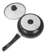 Wok Antiadherente C/ Tapa Panelux Maximum 24 Cm Negro - Imagen 3