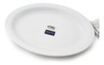 Fuente Bandeja Porcelana Oval Corona Actualite 33 Cm Blanco