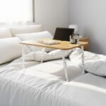 Mesa Bandeja Cama Plegable C/ Cajon Notebook Tablet Otten Marrón Claro - Imagen 6