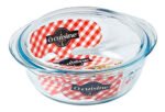 Cacerola Redonda Ovenware O' Cuisine Vidrio Templado 2,1 Lts - Blanco - Imagen 2