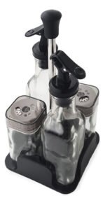Set X 4 Alcuza Aceitero Vinagrero Salero Pimentero Otten - Imagen 2