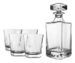 Set X 5 Piezas Para Whisky Vasos Y Licorera Otten 750 Ml