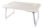 Mesa Bandeja De Cama Plegable Para Notebook Tablet Otten Beige