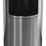 Cestos Tacho Basura C/ Cenicero Acero Inox Otten 42 Lts