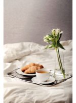 Taza C/ Plato Té Porcelana Tramontina Maria Augusta 250ml Blanco - Imagen 4