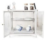 Rack Secaplato Organizador De Cocina 2 Puerta Otten Blanco - Imagen 3