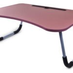 Mesa Bandeja De Cama Curva Plegable Notebook Tablet Otten Rosa