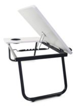Mesa Bandeja Cama 4 Posiciones Plegable Notebook Otten Blanco - Imagen 2