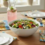 Bowl Ensaladera Porcelana Tramontina Paula 19,6 Cm Blanco - Imagen 3