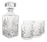 Set X 5 Piezas Para Whisky Vasos Y Licorera Otten 750 Ml 3003-2003-5