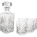 Set X 5 Piezas Para Whisky Vasos Y Licorera Otten 750 Ml 3003-2003-5